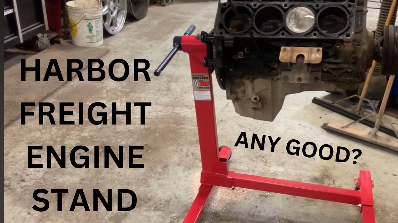 Harbor Freight 1000 Lb Engine Stand Quick Review YouTube