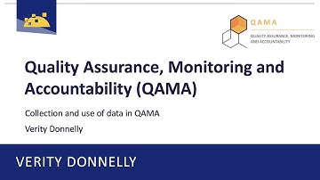 Quality Assurance, Monitoring and Accountability: Collection and use of data in inclusive education