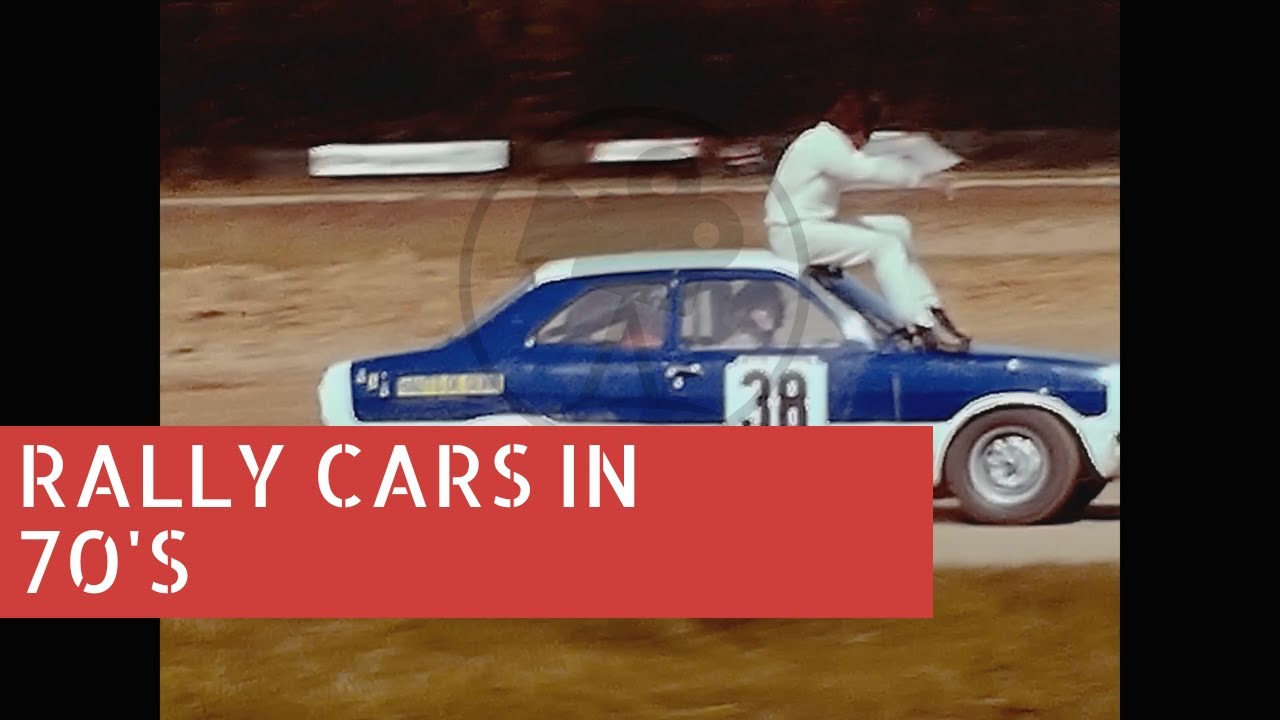 Rally Cars in 70's Archive Footage - YouTube