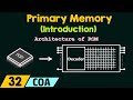 Introduction to Primary Memory