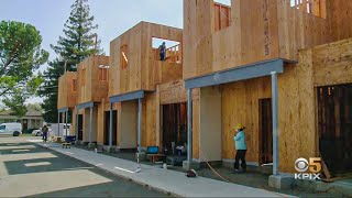 Low-Income, Self-Help Workers in St. Helena Build Their Own Homes