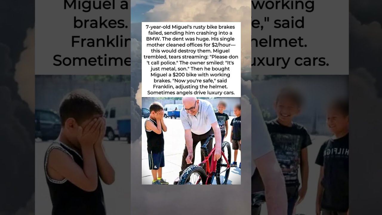  THE 7 YEAR OLD WHO CRASHED INTO WRONG CAR