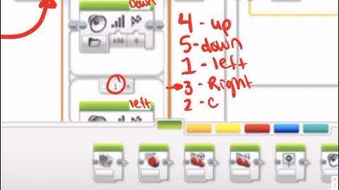 Array Code for EV3 Simon Game
