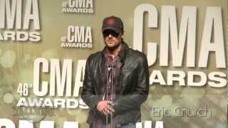 Eric Church - 2012 CMA Awards - Interview