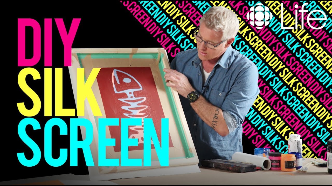 Шелкография своими руками | В студии со Стивеном Сабадосом | CBC Life