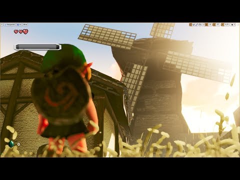 Zelda Ocarina of Time Remake in Unreal Engine, This Ocarina of Time remake  is absolutely gorgeous 😍, By GAMINGbible