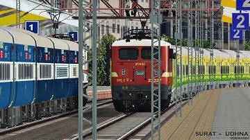 Ajmer Dadar SuperFast Express MSTS Open Rails Journey Part 1