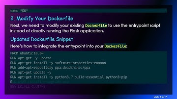 How to Run a Docker Command After Building Your Image?