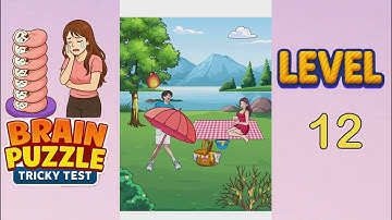 Brain Puzzle Tricky Test Level 12 Walkthrough