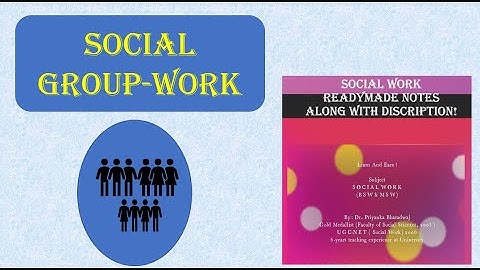 Social Group-Work | #groupwork | Dr. Priyanka Bharadwaj | Methods of Social Work