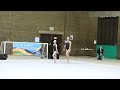 Women’s Pair Acrobatic Gymnastics Competition Routine | Acro Gymnastics Performance