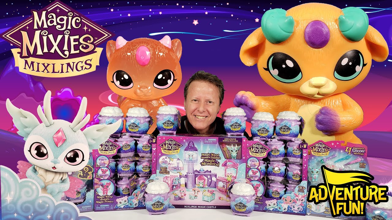 Magic Mixies Mixlings Collector’s Cauldrons & Mixlings’ Magic Castle