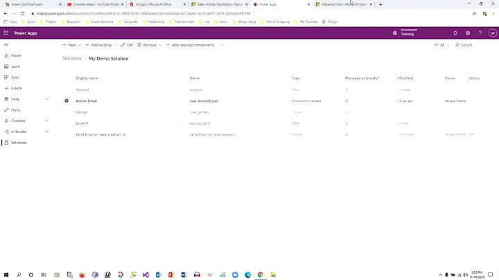 Working with Environment Variables in Dynamics 365 Power Apps