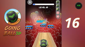 Going Balls Gameplay Walkthrough Part16 Level 69 (Android, iOS)