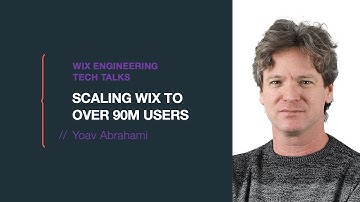Scaling Wix to over 90M users - Yoav Abrahami (Hebrew)