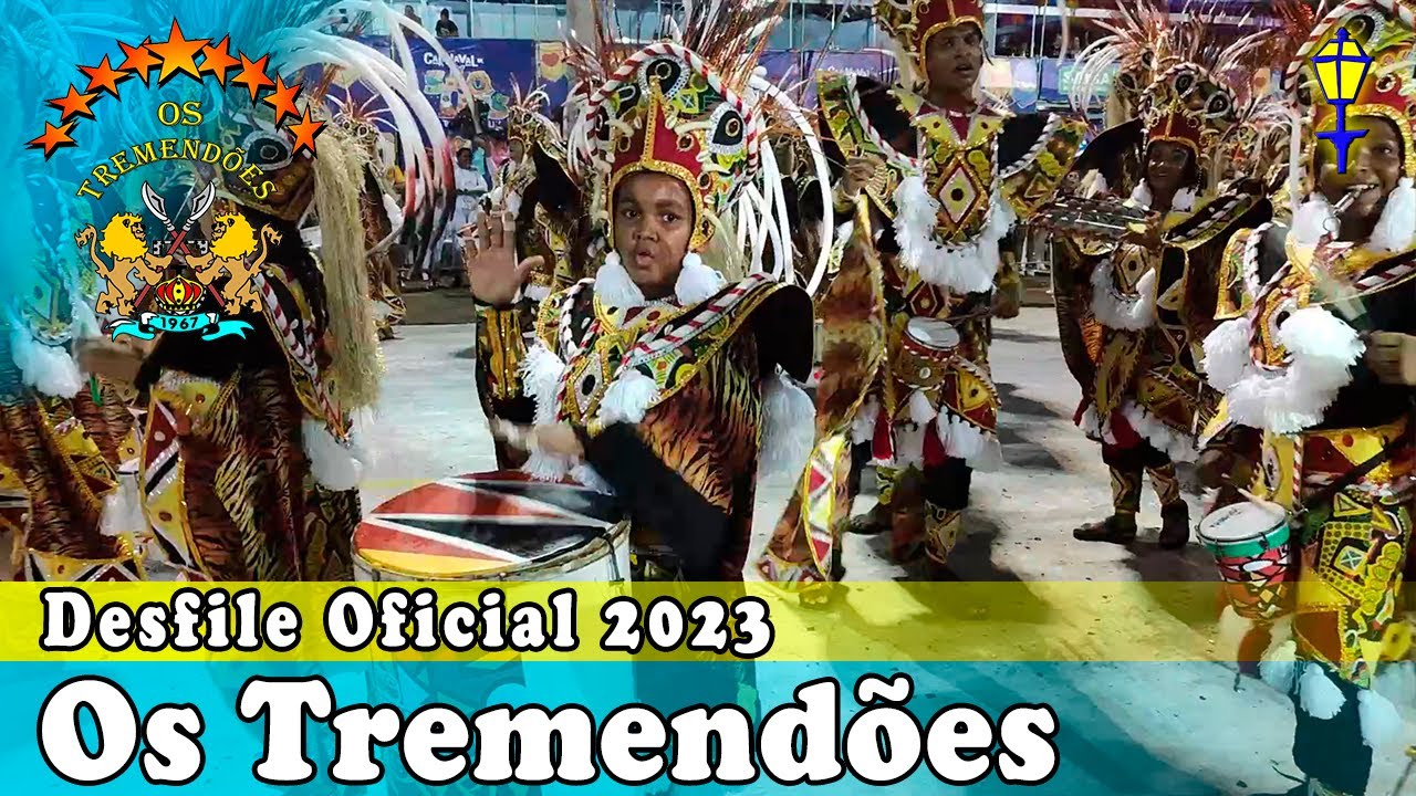 Bloco Tradicional Os Tremendões 2023| Desfile Oficial