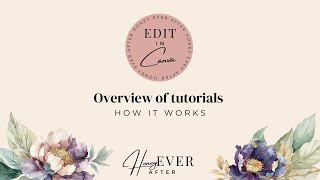Wedding Stationary Template Tutorials Overview With Honey Ever After