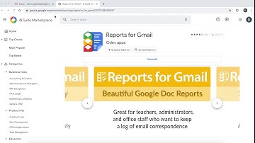 Reports for Gmail Quick Start Guide