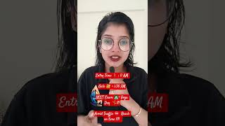 RE- NEET EXAM ENTRY TIME 🧑‍💻 Avoid Traffic and Unwanted Delay !!!