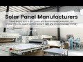 Solar cell manufacturing and solar panel production by sohigh