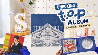 💙 T.O.P ANOTHER DIMENSION Album Unboxing