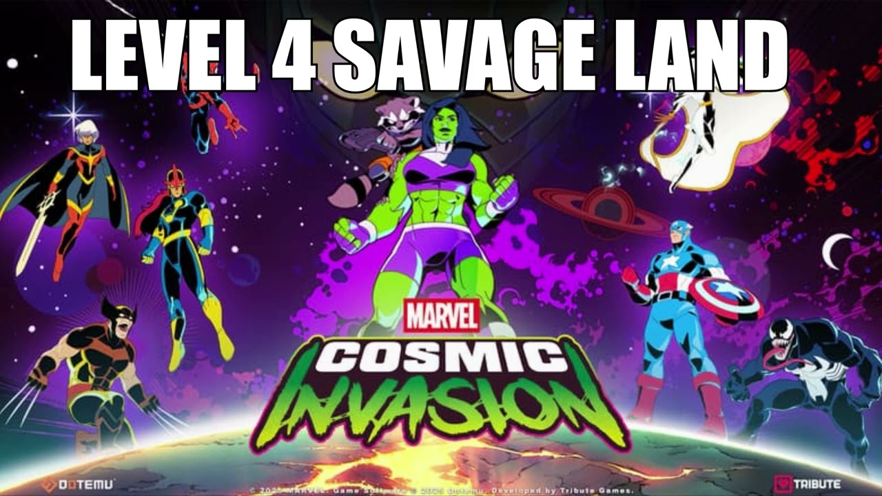 MARVEL Cosmic Invasion OST - Level 4 Savage Land