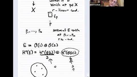 İzzet Coşkun - Birational Geometry of the Hilbert Schemes of points on the plane 3