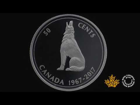 2017 Commemorative Pure Silver 7-Coin Proof Set - 1967 Centennial Coins: 50-cent