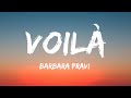 Barbara Pravi - Voilà (Lyrics) France 🇫🇷 Eurovision 2021