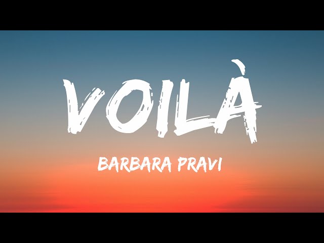 Barbara Pravi - Voilà (Lyrics) France 🇫🇷 Eurovision 2021 class=