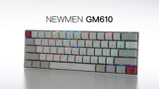 Newmen Gm610 Mechanical Keyboard Unboxing