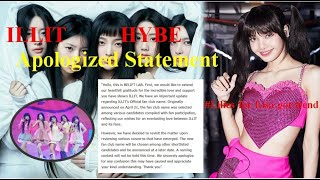 ILLIT and HYBE apologized to Lilies and changed fandom name