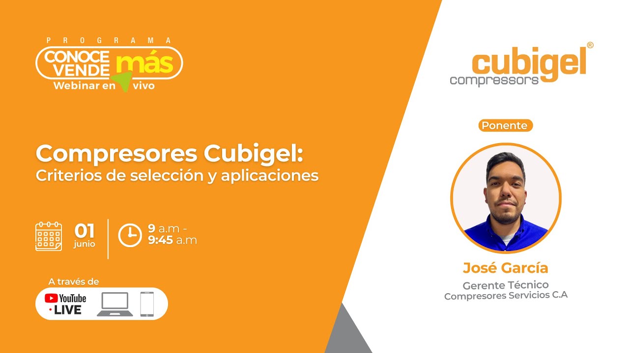 Compresores Cubigel: Criterios de selección y aplicaciones - YouTube