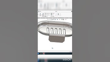 Design Of Soap Case In Solidworks | #shorts