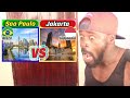 I Can't Believe This Is Brazil  🇧🇷'São Paulo"  vs  🇮🇩"Jakarta" | Brazil vs Indonesia