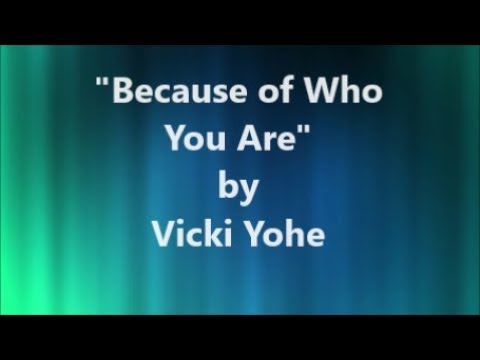 Because of Who You Are (Instrumental with Background Vocals)