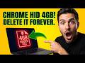 Delete the Hidden 4GB File 💾 Chrome Installed Without Permission