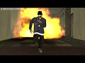 End of the line in first person view  riots mission 3  gta san andreas