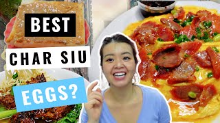 BEST CHAR SIU EGG RICE in Hong Kong? FAMOUS LOCAL EATS in Tai Hang (Tin Hau) | Hong Kong Food Tour