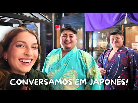 CONHECI LUTADORES DE SUMÔ DE VERDADE NO JAPÃO