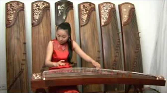 Chinese music,Evening Song from the Fishing Boat, Guzheng (zither) solo by Chanyuan Zhao Chinese music,Evening Song from the Fishing Boat, Guzheng (zither) solo by Chanyuan Zhao