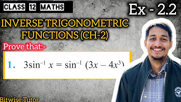 Prove that 3 sin inverse x is equal to sin inverse 3 x minus 4 x cube