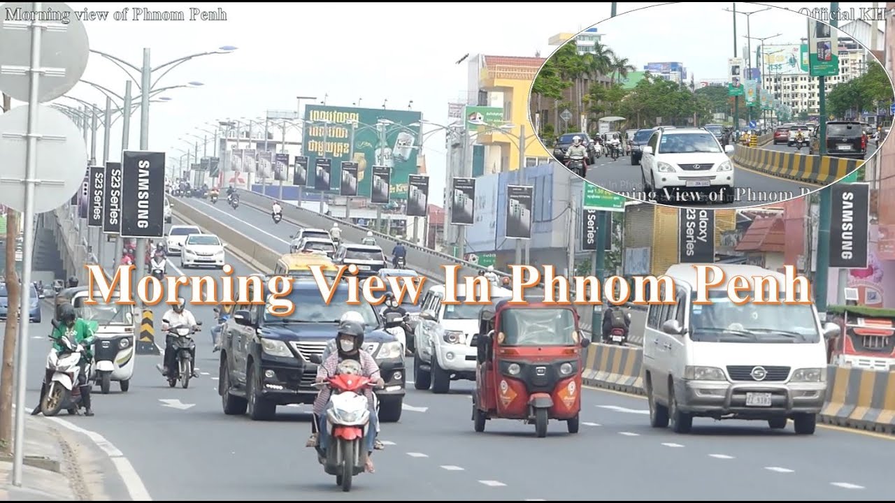 Morning View In Phnom Penh | 09-Aug-2023 | Cambodia