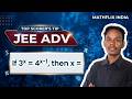 Can You Solve 3^x = 4^{x-1} in 30 Seconds? ⏱️ | Mathflix India