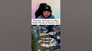 Optic FormaL Refuses to Play With Frosty & Havok 😭🔥