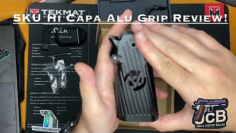 5KU Hi Capa Aluminum Grip V2 Review and Comparison to Airsoft Masterpiece!