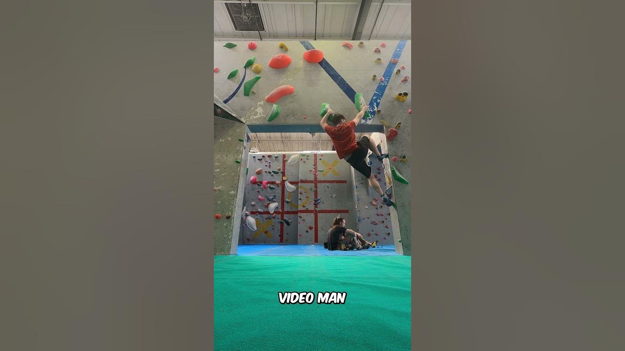 V3 Bouldering at The Climbing Unit YouTube
