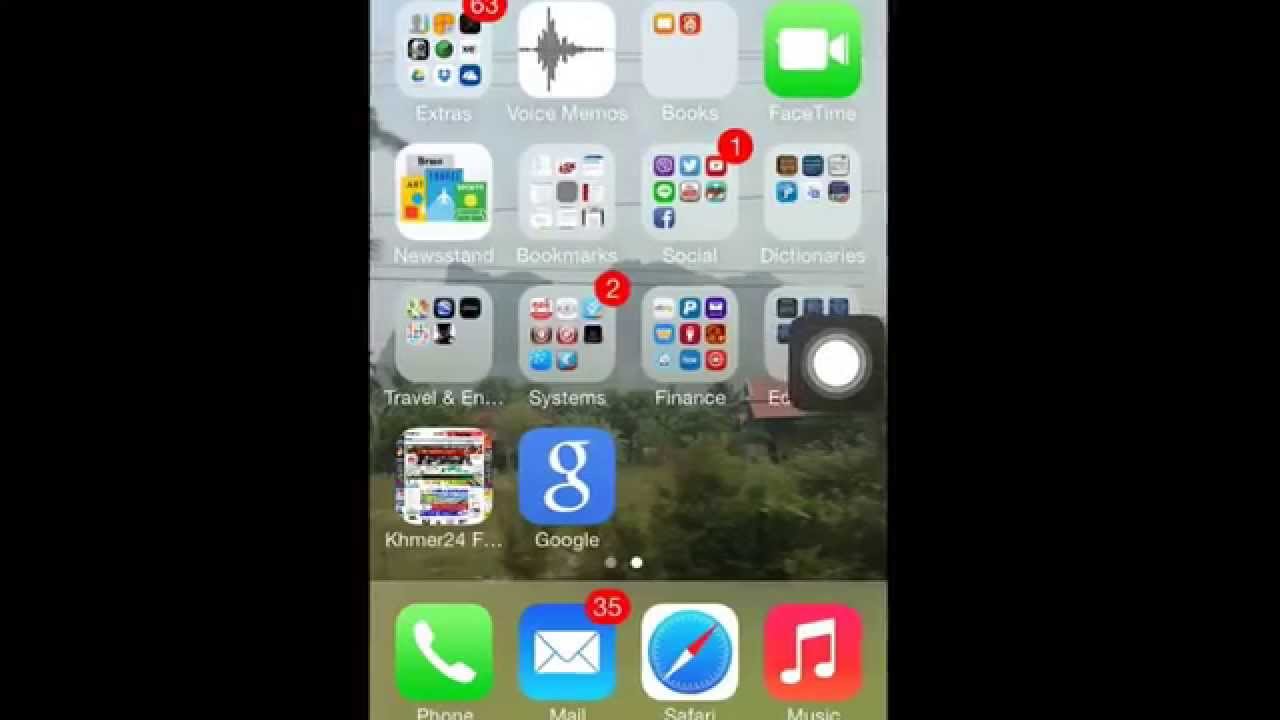 put safari on iphone home screen