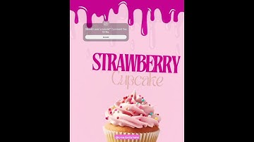 Cupcakes Swipe Animation Design!!#canva