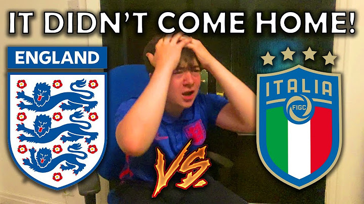 The MOMENT ENGLAND Lost a PENALTY SHOOTOUT to ITALY in the EURO 2020 FINAL! - ENGLAND VS ITALY!